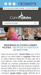 Mobile Screenshot of cannes-pilates.com